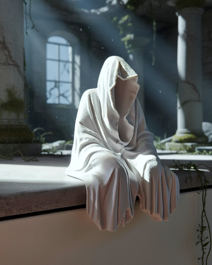 Sitting Grim Reaper(shelf Deco)