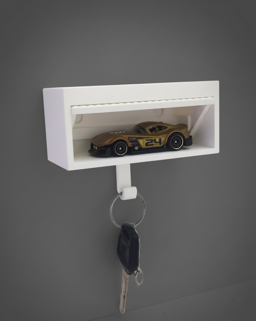 Mini Garage Key Holder: Park Your Keys, Display Your Passion